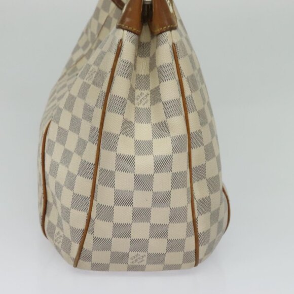 LOUIS VUITTON Damier Azur Galliera PM Shoulder Bag N55215 LV Auth 121403 - Picture 6 of 16